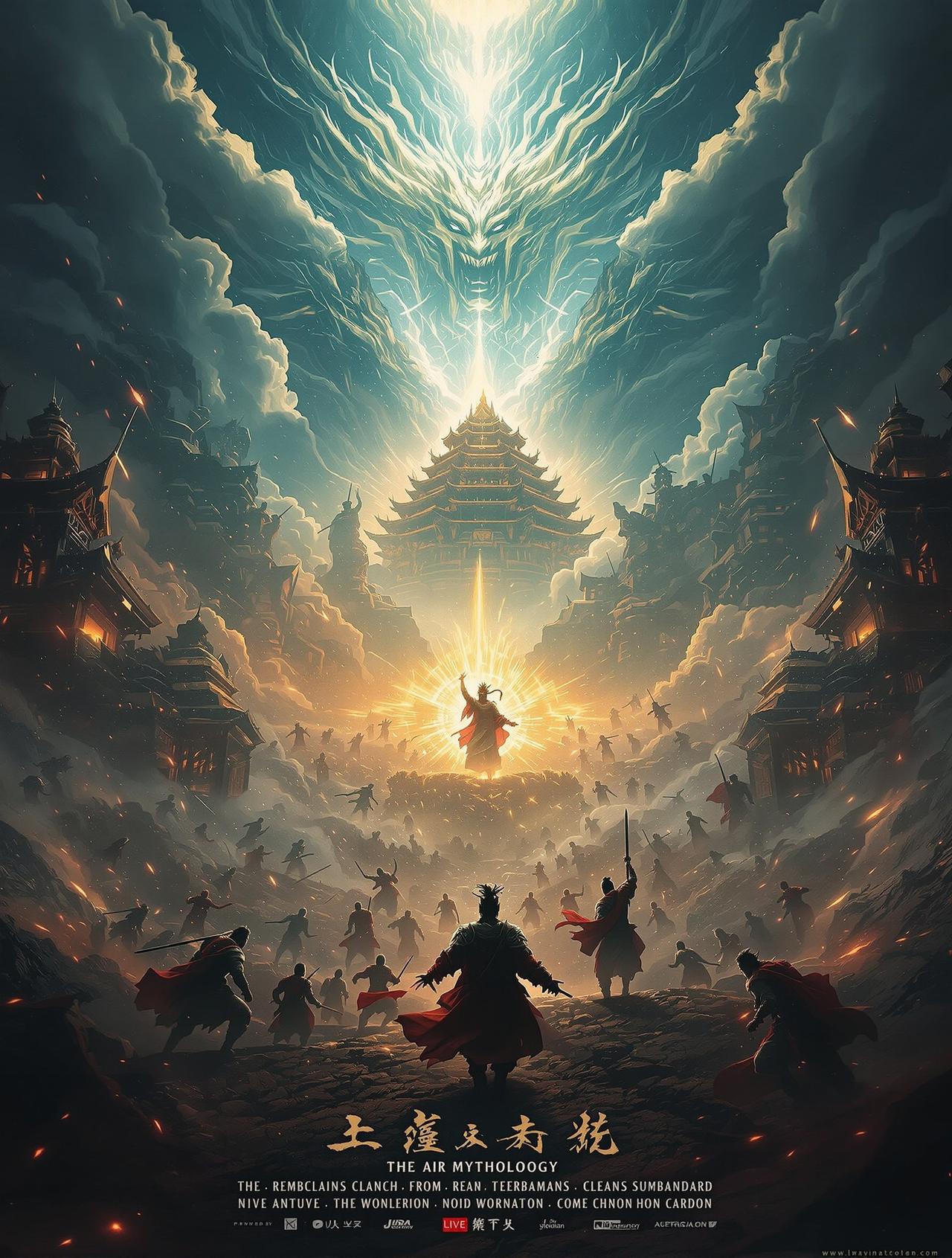 封神第一部：朝歌风云影视作品海报 - 天狼影院出品